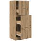 Preview: Apothekerschrank Artisan-Eiche 40x41x118 cm Holzwerkstoff