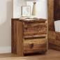 Preview: Nachttisch Altholz-Optik 30×30×40 cm Holzwerkstoff