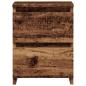 Preview: Nachttisch Altholz-Optik 30×30×40 cm Holzwerkstoff