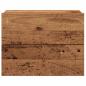 Preview: Wand-Nachttisch Altholz-Optik 40x32x30 cm