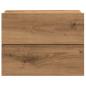 Preview: Wand-Nachttisch Artisan-Eiche 40x32x30 cm
