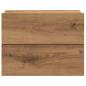 Preview: Wand-Nachttische 2 Stk. Artisan-Eiche 40x32x30 cm