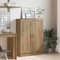 Preview: ARDEBO.de - Bücherschrank Artisan-Eiche 82,5x30,5x115 cm Holzwerkstoff