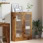 Preview: Bücherschrank Altholz-Optik 82,5x30,5x115 cm Holzwerkstoff