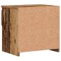 Preview: Nachttische 2 Stück Altholz 40x30x39 cm Holzwerkstoff