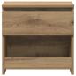 Preview: Nachttisch Artisan-Eiche 40x30x39 cm Holzwerkstoff