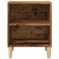 Preview: Nachttisch Altholz-Optik 40x30x50 cm Holzwerkstoff