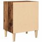 Preview: Nachttisch Altholz-Optik 40x30x50 cm Holzwerkstoff