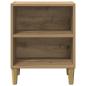 Preview: Nachttisch Artisan-Eiche 40x30x50 cm Holzwerkstoff