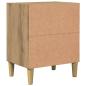 Preview: Nachttisch Artisan-Eiche 40x30x50 cm Holzwerkstoff