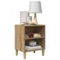 Preview: Nachttische 2 Stk. Artisan-Eiche 40x30x50 cm Holzwerkstoff