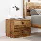 Preview: Nachttisch Altholz-Optik 50x40x43,5 cm Holzwerkstoff