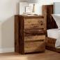 Preview: Nachttisch Altholz-Optik 40x35x62,5 cm Holzwerkstoff