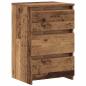 Preview: Nachttische 2 Stk. Altholz-Optik 40x35x62,5 cm Holzwerkstoff