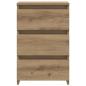 Preview: Nachttische 2 Stk. Artisan-Eiche 40x35x62,5 cm Holzwerkstoff