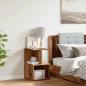 Preview: Nachttisch Altholz-Optik 35x35x55 cm Holzwerkstoff