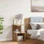 Preview: ARDEBO.de - Nachttisch Artisan-Eiche 35x35x55 cm Holzwerkstoff