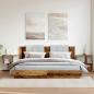 Preview: Nachttische 2 Stk. Altholz-Optik 50x30x51,5 cm Holzwerkstoff