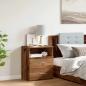 Preview: Nachttisch Altholz-Optik 50x32x60 cm Holzwerkstoff