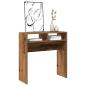 Preview: Konsolentisch Altholz-Optik 78x30x80 cm Holzwerkstoff