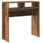 Preview: Konsolentisch Altholz-Optik 78x30x80 cm Holzwerkstoff