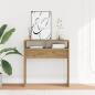 Preview: ARDEBO.de - Konsolentisch Artisan-Eiche 78x30x80 cm Holzwerkstoff