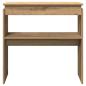 Preview: Konsolentisch Artisan-Eiche 80x30x80 cm Holzwerkstoff