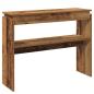 Preview: Konsolentisch Altholz-Optik 102x30x80 cm Holzwerkstoff