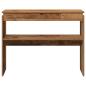 Preview: Konsolentisch Altholz-Optik 102x30x80 cm Holzwerkstoff