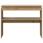 Preview: Konsolentisch Artisan-Eiche 102x30x80 cm Holzwerkstoff