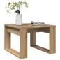Preview: ARDEBO.de - Beistelltisch Artisan-Eiche 50x50x35 cm Holzwerkstoff