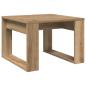 Preview: Beistelltisch Artisan-Eiche 50x50x35 cm Holzwerkstoff