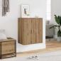 Preview: ARDEBO.de - Schuhschrank 60 x 35 x 70 cm Artisan-Eiche 5 regale