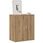 Preview: Schuhschrank 60 x 35 x 70 cm Artisan-Eiche 5 regale