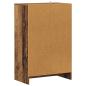 Preview: Schuhschrank Altholz-Optik 60x35x92 cm Holzwerkstoff