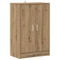 Preview: Schuhschrank 60 x 35 x 92 cm Artisan-Eiche