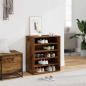 Preview: ARDEBO.de - Schuhschrank 60 x 35 x 70 cm Altholz 20 kg pro Regal