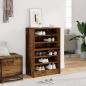 Preview: ARDEBO.de - Schuhschrank 60 x 35 x 92 cm Altholz