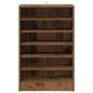 Preview: Schuhschrank 60 x 35 x 92 cm Altholz
