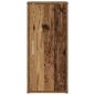 Preview: Schuhschrank Altholz-Optik 32x35x70 cm Holzwerkstoff