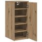 Preview: Schuhschrank Artisan-Eiche 32x35x70 cm Holzwerkstoff