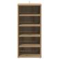 Preview: Schuhschrank 32 x 35 x 70 cm Artisan-Eiche 5 Paar Schuhe