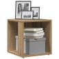 Preview: ARDEBO.de - Side Table 33 x 33 x 34 cm Engineered wood Artisan-Eiche