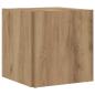 Preview: Side Table 33 x 33 x 34 cm Engineered wood Artisan-Eiche