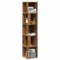 Preview: ARDEBO.de - Corner Cabinet 33 x 33 x 165 cm Engineered wood Altholz