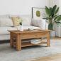 Preview: Couchtisch Artisan-Eiche 102x55x42 cm Holzwerkstoff