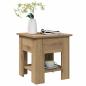 Preview: Couchtisch Artisan-Eiche 40x40x42 cm Holzwerkstoff