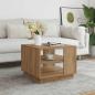 Preview: ARDEBO.de - Couchtisch Artisan-Eiche 55x55x42 cm Holzwerkstoff