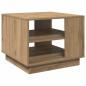 Preview: Couchtisch Artisan-Eiche 55x55x42 cm Holzwerkstoff