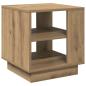 Preview: Couchtisch Artisan-Eiche 40x40x43 cm Holzwerkstoff
